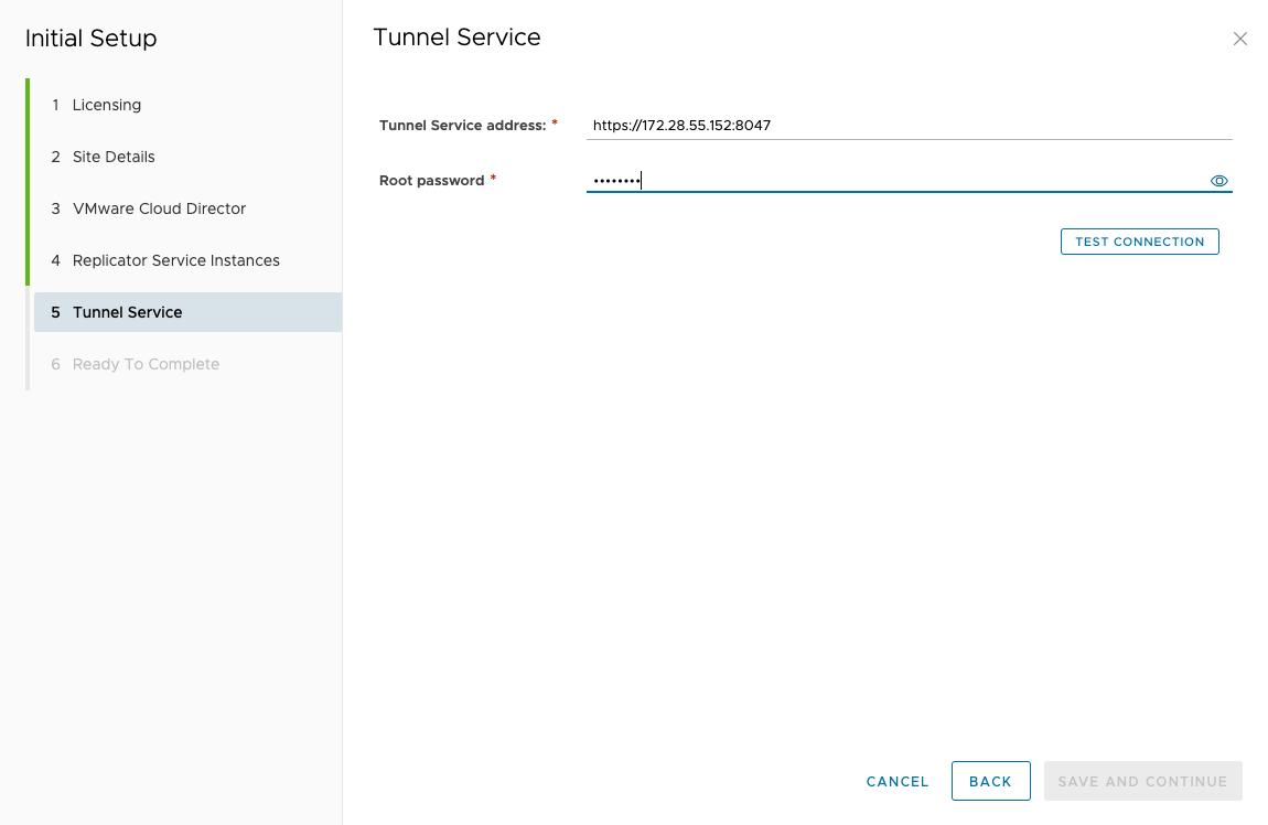 Configure the Cloud Tunnel Appliance